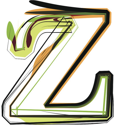 有机字体z