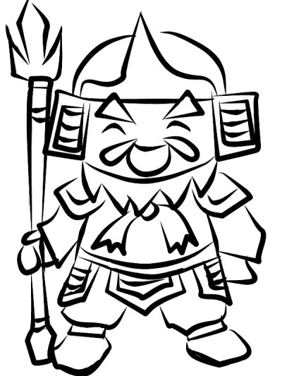 a cute Bishamonten