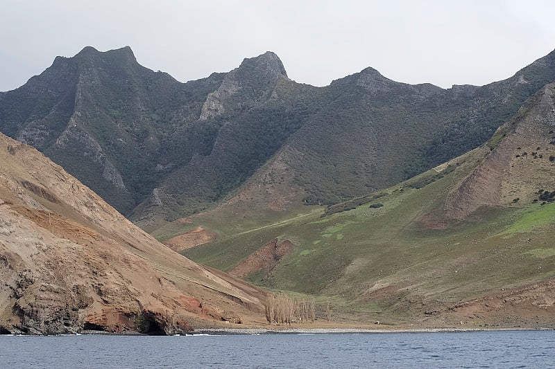 在鲁宾逊克鲁索岛上的塞罗(山)达玛胡安娜