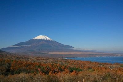 秋天的富士山