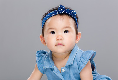中国女婴的肖像