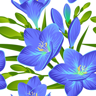 Freesia pattern