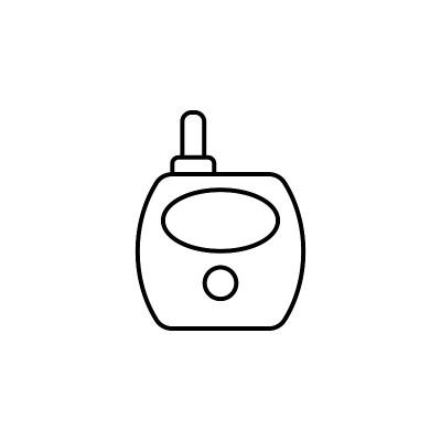 婴儿监视器图标。母性文化元素。瘦图标用于网站设计和开发，应用程序开发。溢价图标