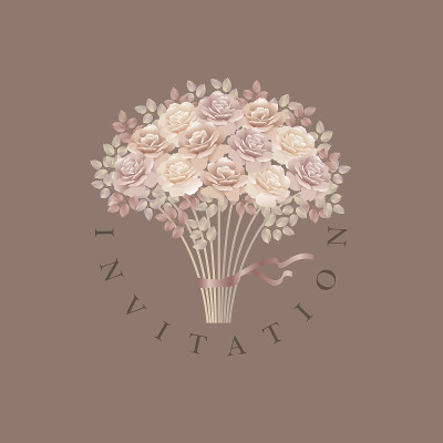 花束矢量图