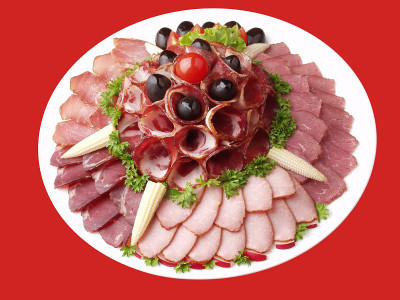 肉类熟食板