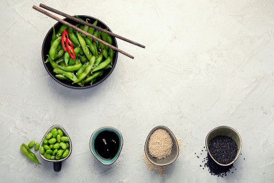 生的毛豆