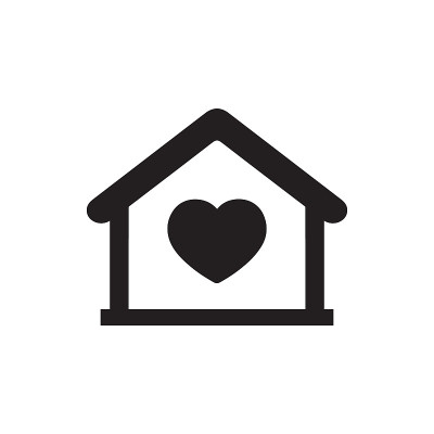 Charity for shelter icon