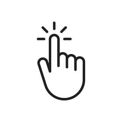 hand clicking icon