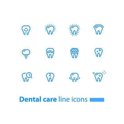 Stomatology services, dental care, prevention chec