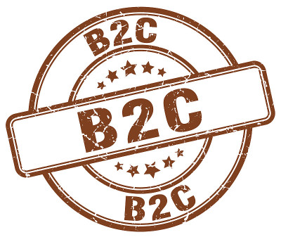 B2c棕色垃圾邮票