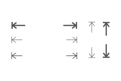 高度和宽度图标，区域或大小，尺寸图标