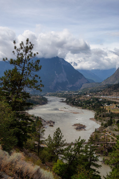 Lillooet,公元前,加拿大