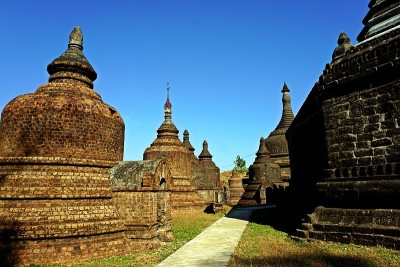 详情Ratanabon Paya, Mrauk U，若开邦，缅甸