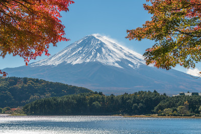 富士山秋色，日本