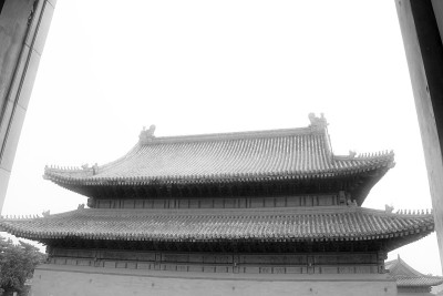 2012年5月13日，中国河北省遵化市，清代东陵皇家宫殿景观建筑