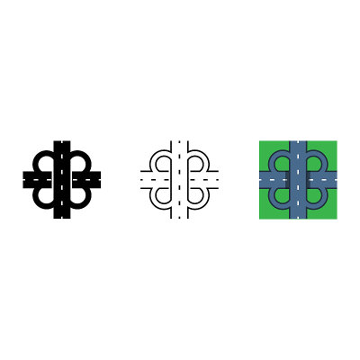 交叉路口图标