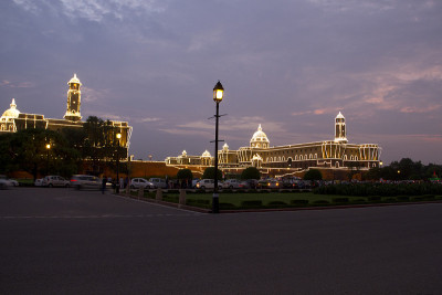Rashtrapati Bhavan，印度总统府邸，新德里，印度