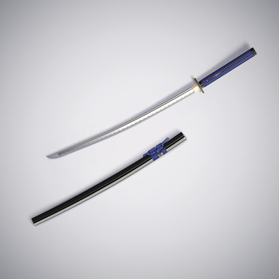 传统的武士刀
