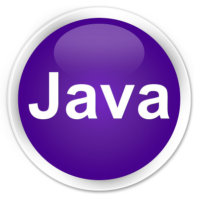 Java高级紫色圆形按钮