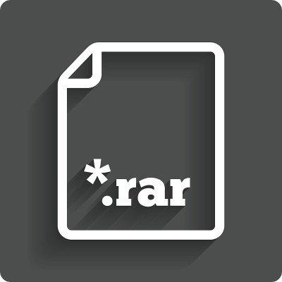 归档文件图标。下载RAR按钮。