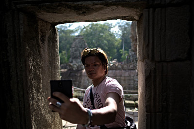 旅行自拍