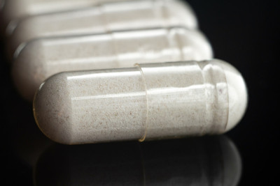 白色葡萄糖胺软骨素药用胶囊，健康补充丸，微图