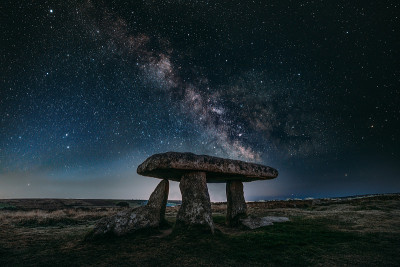 兰宁Quoit，康沃尔，英国