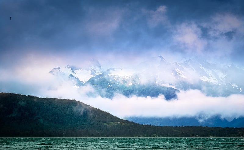 Skagway的不祥天空，AK