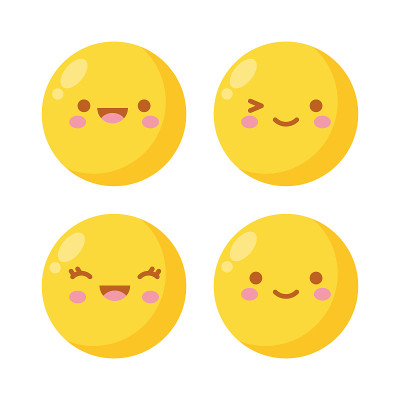 黄色emojis