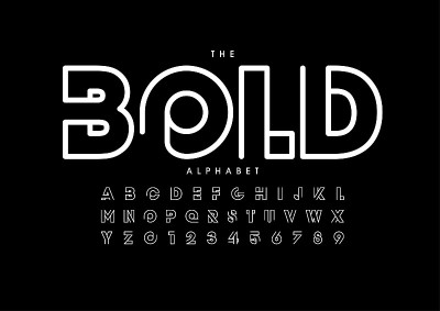 Stylized alphabet