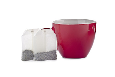 杯子和茶包