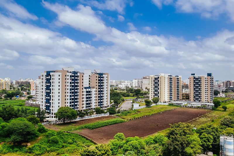 发展地铁城市的景观景观