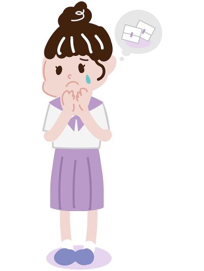 一个来月经的女孩