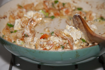 烹饪虾