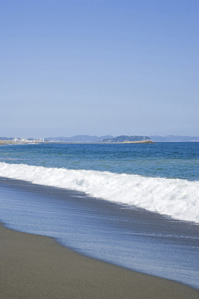 南海滩和Enoshima Vista