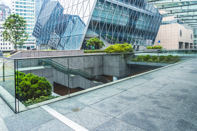 香港的商业区