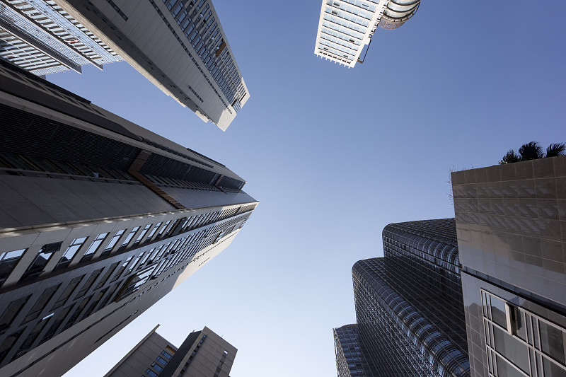 城市中的商业建筑