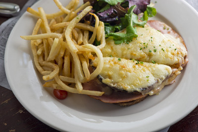 Croque madame or monsieur. Breakfast or brunch fav