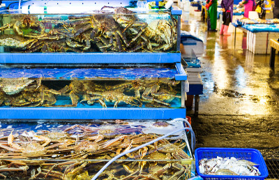 海鲜市场鱼缸
