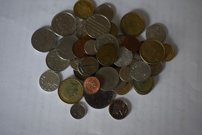 European coins of the pre Euro era