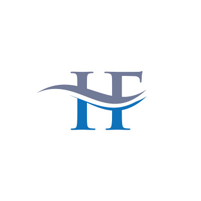 IF Letter Linked Logo for business and company ide