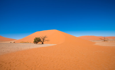 纳米比亚- naukluft国家公园，Sossusvlei，沙丘45