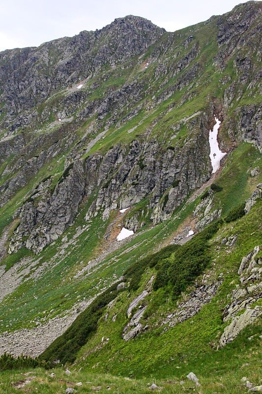 从Chopok - Low Tatras山，斯洛伐克的观点