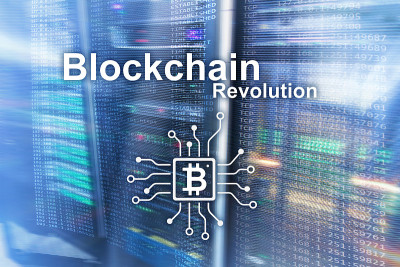 区块链革命，现代商业中的创新技术。