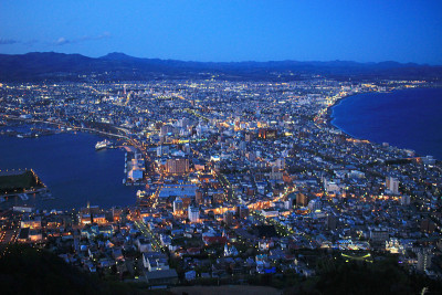 函馆山的夜景
