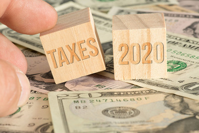 美国2020年的美元纸币和税收