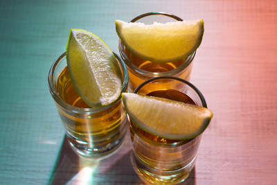传统的龙舌兰酒