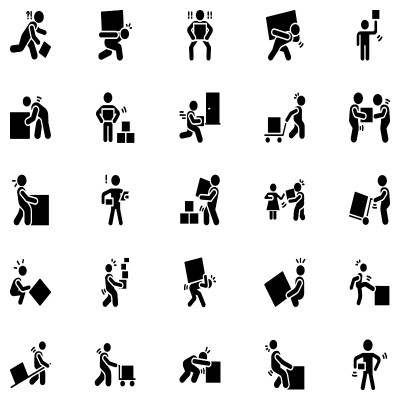 Logistics Icons Set