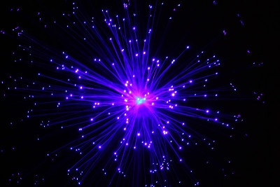 科学背景的灯光效果
