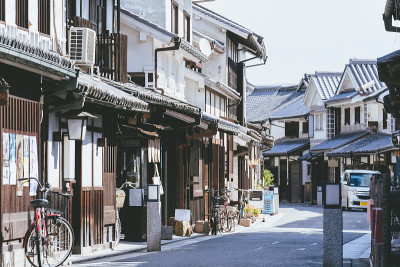 日本冈山仓木村
